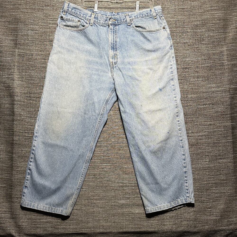 Levi's 901 Jeans Men's Size 38x25 Blue Denim Straight Vintage Relaxed 2001